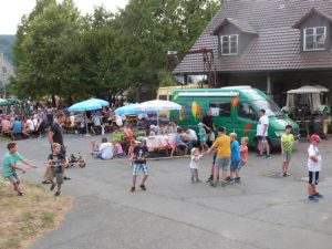 Action beim Spielmobil